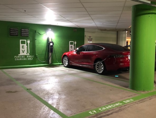 EV Car Charging Station